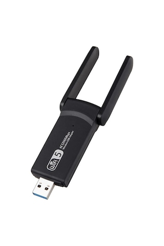 PrimeX PX-AC1200 Realtek RTL 8812BU Ac1200 USB3.0 1200Mbps Wifi Adaptör, 2.5G 5G 5.8G Wireless Adaptör, USB Wifi Alıcı