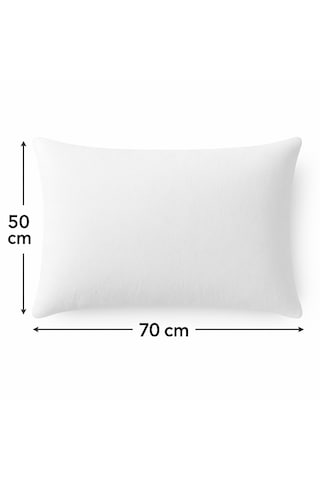 Ozn Home %100 Doğal Yün Yastik Meri Nos Yünü Yastik 1000 Gr Dolgulu Yastik Beyaz