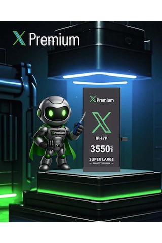 Apple Uyumlu iPhone 7 Plus Batarya Pil Süper Yüksek Kapasiteli Güçlendirilmiş 3550 Mah Xpremium