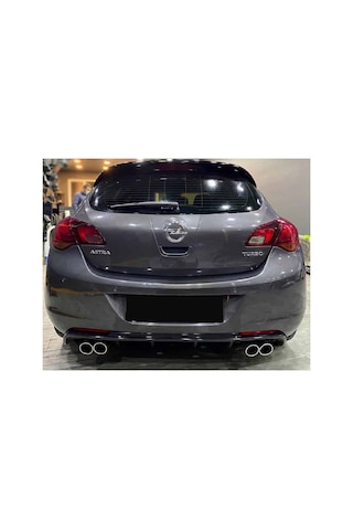 Opel Astra J Hb Rieger Difüzör Parlak Siyah Difizör 2009 2010 2011 2012 Arka+bodykit+ek+karlık