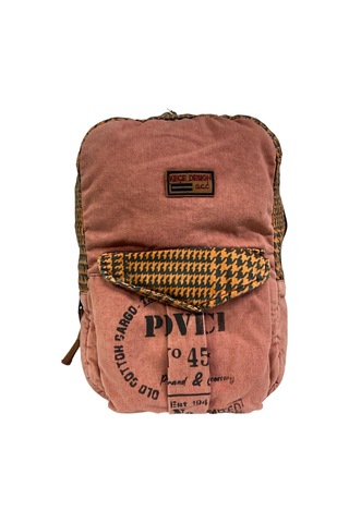 Kaliteli Vintage Tek Gözlü Disayn Sırt Gezi Çantası Kc Harley Bag 5097 Kırmızı