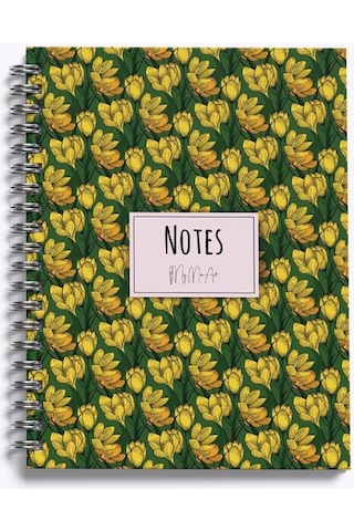 My Mia Art Magnolia-midi 14x20 Çizgili Defter Çok Renkli