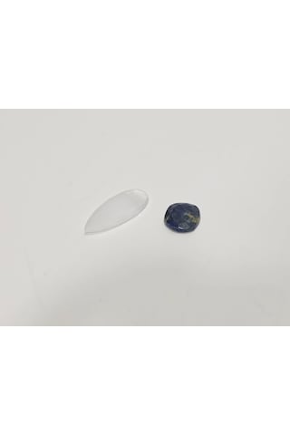 Kabaşon Kesim Kuvars Doğal Taş 17,2 Gram Lot 19 renkli