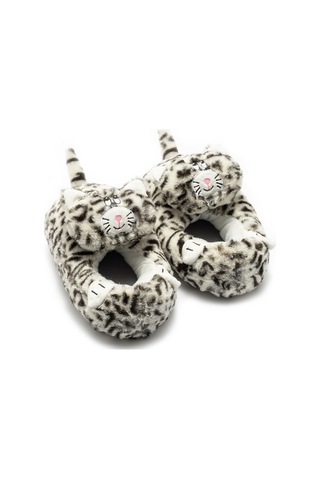 Twigy Gatto Kadın Hayvanlı Panduf Gri 36/41 CC0586 Gri