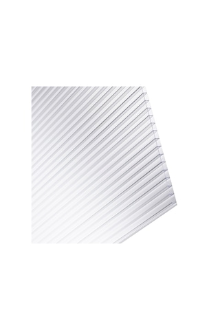 4mm Şeffaf Oluklu Polikarbon Levha Sera Sundurma Çatı Kaplama Malzemesi