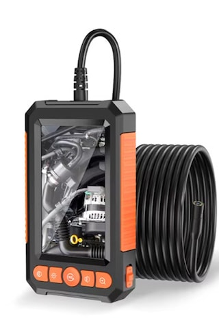 Nhr-15 Monitörlü Çift Kameralı 10 Mt Sert Kablo Yılan Endoskop