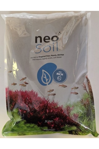Aquario Neo No Co2 Rich Plants Soil 8lt