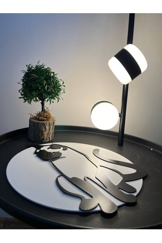 Kedi Desen Lazer Kesim Metal Tablo