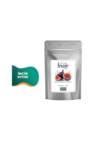 İncir Kuru Meyve Cipsi Dondurularak Kurutulmuş Freeze Dried 30 G