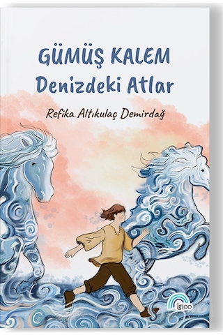 Gümüş Kalem "denizdeki Atlar"