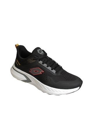 Lotto Erkek Gri Siyah Sneaker Comfor Taban Spor Yürüyüş Ayakkabısı 001