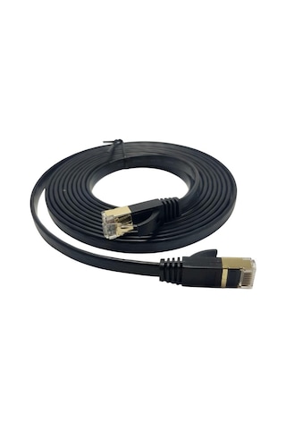 Ironstar 5metre Cat8 Ethernet Kablo Flat S/ftp Rj45 - 40gbps Hız Destekli