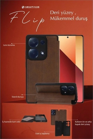 Mey İthalat Apple iPhone Uyumlu 11 Kılıf Flip Cover - Siyah Beyaz