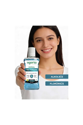 Agarta 250 ML Ağız Bakım Suyu Tam Koruma Alkolsüz
