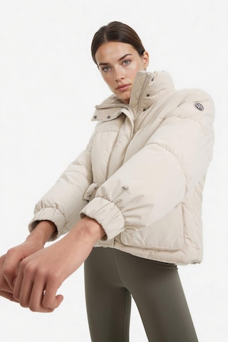 Defacto Su Geçirmez Oversize Fit Çıtçıtlı Şişme Bej Kadın Mont E9266ax/bg779 Bej