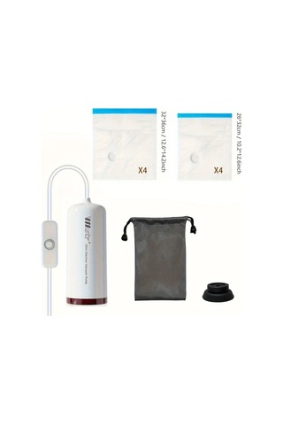 Honeybeeshop Beyaz Takma Vakum Kapama Seti Cesitli Tip Air Valve Vakum Posetleri Icin