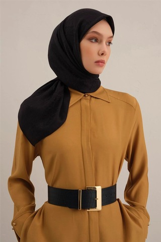 Armine Lyocell Eşarp 5 Lacivert