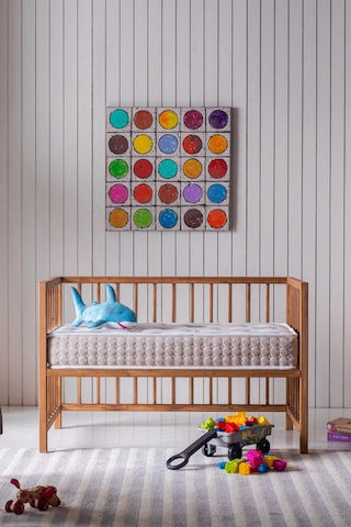 Aloe Vera Park Yatak, Bebek Yatağı, Beşik Yatağı, 80x130x10 Cm