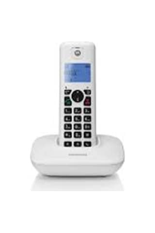 Motorola T401+ Beyaz Handsfree Telsiz Dect Telefon Kdo