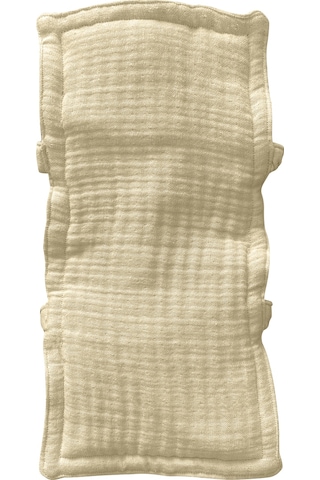 Pamuk Muslin Bebek Emzirme Yastığı Ter Emici Kol Yastığı Bej