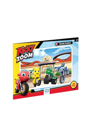 Babystore Ricky Zoom Frame Puzzle 35 Parça 2'Li Puzzle Seti