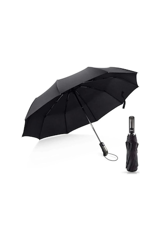 Marlux Siyah Tam Otomatik 10 Tel Erkek Lüks Şemsiye M21mar705r001 - Siyah