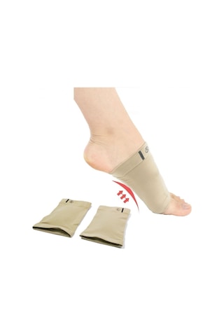 Silikon Jel Ortopedik Ark Destek Çorap Pedleri Plantar Fasiit Ayak Yastık Ayak Bakımı