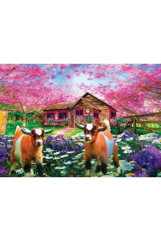 Art Puzzle 500 Parça Bahar Gelince Puzzle
