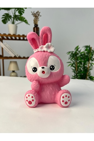 Favora Tavşan Kumbara - Pembe