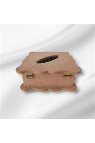 Ahşap Ham Mdf Boyanabilir Peçetelik