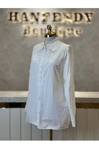 Ghisa Gh-4711g4470-b Beyaz Renk Gömlek Çok Renkli