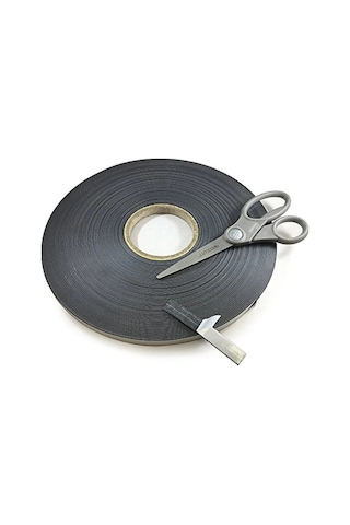 10 Metre 12mm Yapışkanlı Şerit Mıknatıs Magnet Kauçuk