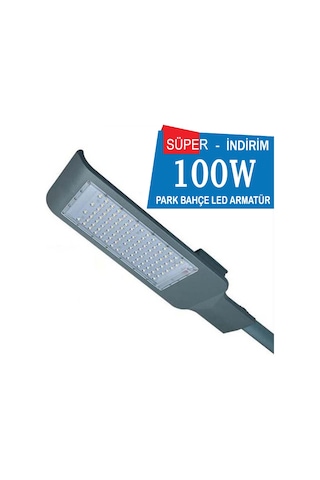 100w Led Yol Sokak Armatür Dls Park Bahçe Çevre Site Bina Dış Mekan