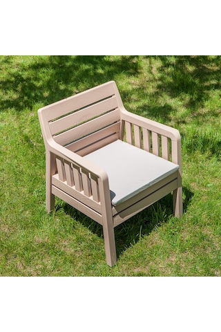 Lara 3+1+1 S Bahçe Balkon Takımı - Cappucino Kahverengi