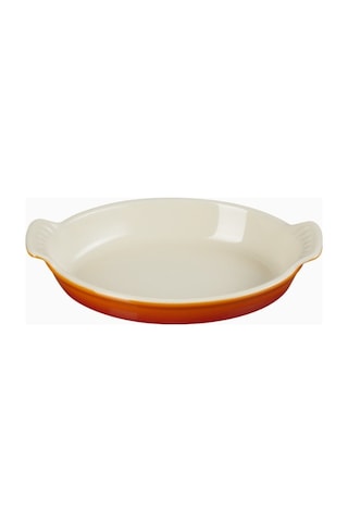 Le Creuset Oval Seramik Mini Fırın Kabı Fırın Tepsisi Turuncu