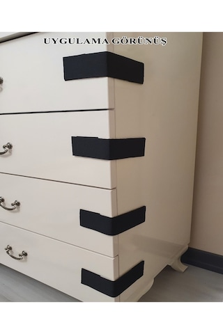 1 Adet Güvenlik Dolap Ve Çekmece Kilidi Çok Amaçlı Kilit Süper Üs Çok Renkli