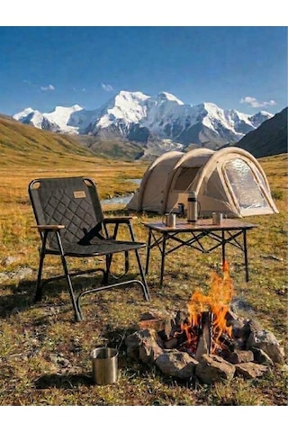 Shufa Katlanır Portatif Kamp Sandalyesi, Piknik, Balıkçılık Ve Plaj İçin Hafif Ve Taşınabilir Outdoor Sandalye Siyah