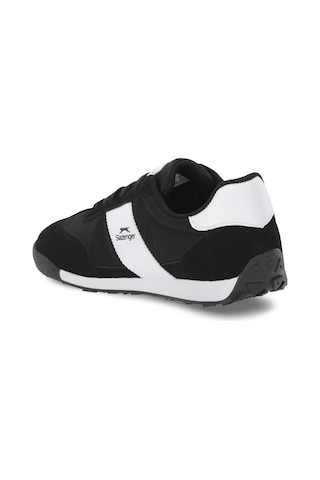Slazenger Platın I Erkek Siyah / Beyaz Günlük Spor Ayakkabısı Siyah - Beyaz