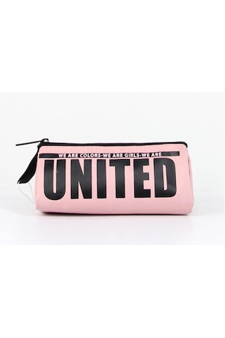 United Colors Of Benetton Kalem Çantası Tek Bölmeli Pembe Kalemlik