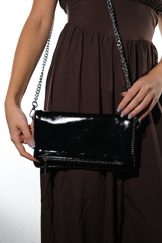Luvishoes Ardena Siyah Kadın Boncuklu Clutch Çanta