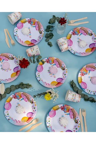 Albeta Tek Kullanımlık Kağıt Bardaklar 250 Ml 50'li Set 224385899 Beyaz