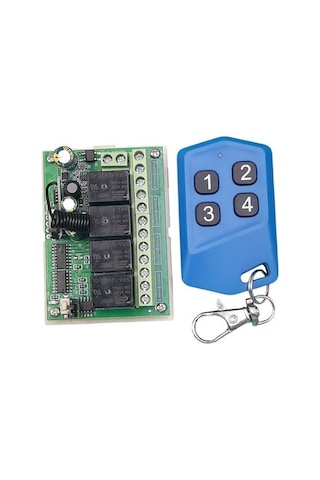Uzaktan Kumanda 4kanal 12volt 433mhz