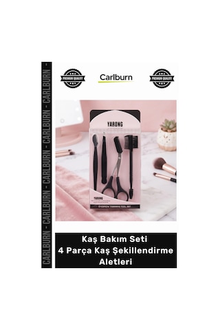 Özel Üretim Profesyonel Hassas Kozmetik Cımbız Kaş Bakım Seti 4 Parça Kaş Şekillendirme Aletleri