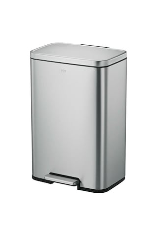25l+20l Eko Paslanmaz Çelik Pedallı Atık Kutusu Ek9361mmt