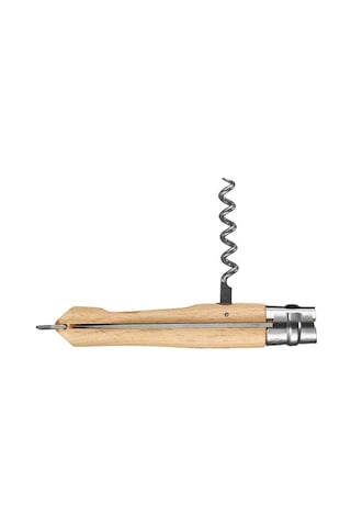 Opinel Inox No 10 Tirbuşonlu Çakı Kahverengi