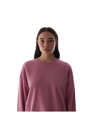 Penti Gül Pembesi Dikiş Detaylı Active Sweatshirt