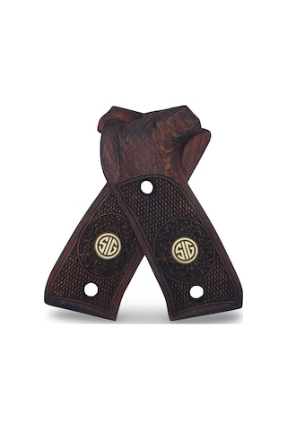 Rigor Universe Astra A-80 A-90 A-100 A900 Uyumlu Tabanca Kabzası Grip Ahşap Ceviz Diamond Checkering