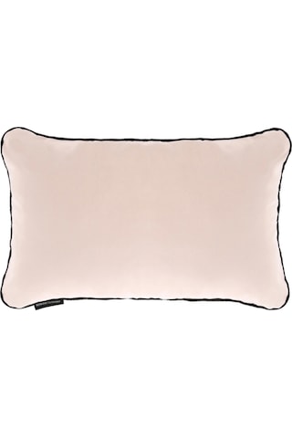 Biyeli Kırlent Yastık Kılıfı Somun Rengi 50x30
