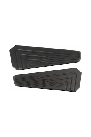 GP Kompozit Honda Forza 250 Uyumlu Motosiklet Çanta Koruma Pedi Siyah