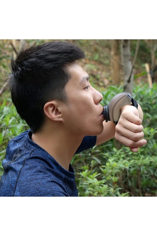 Açık Koşu Bilek Su Isıtıcısı Fitness Bisiklet Spor Su Bardağı 200ml Maraton Nemlendirici Taşınabilir Su Isıtıcısı Yarı Gerçek Renk Çok Renkli